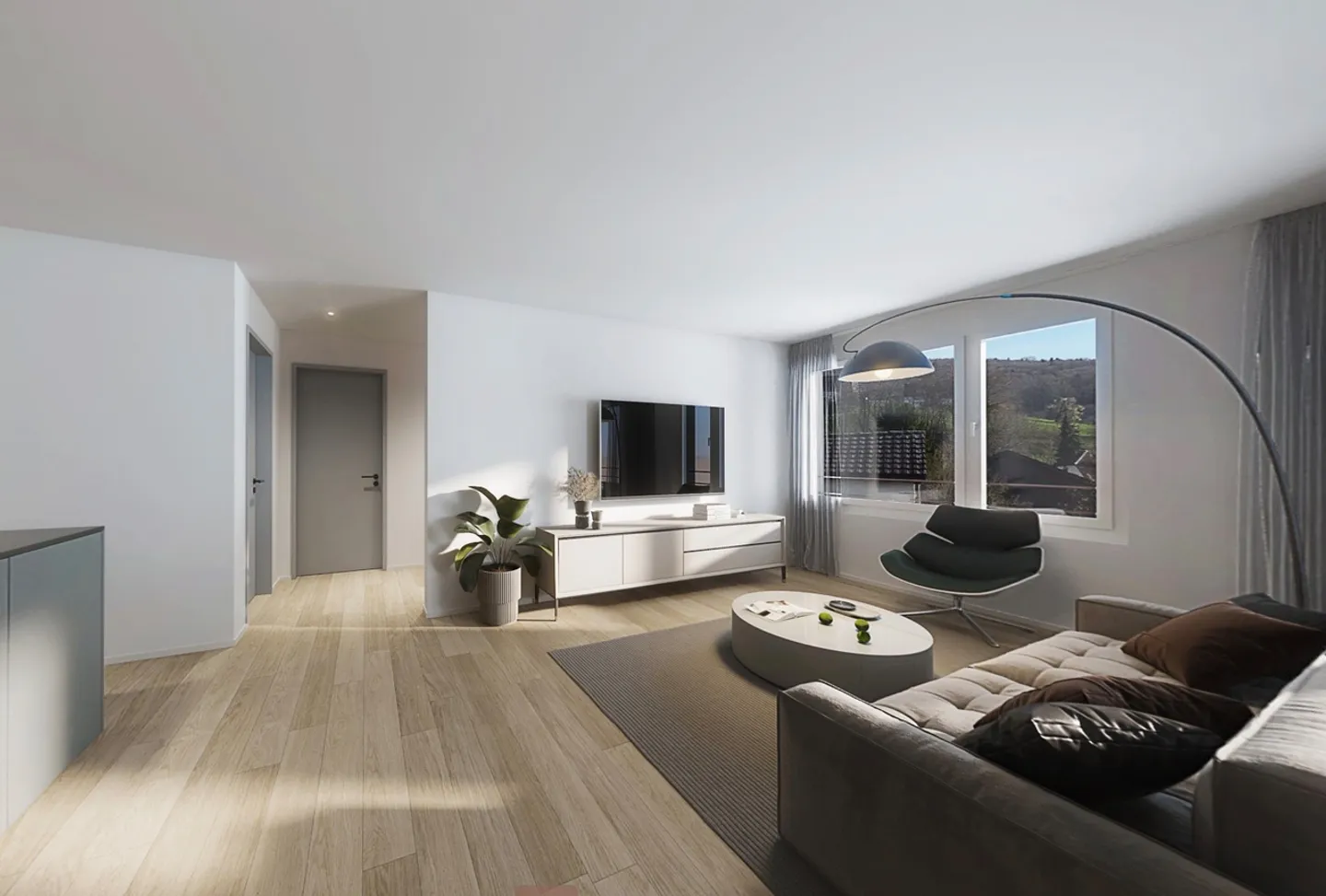 Vivere comodamente: luminoso appartamento attico di 3½ locali con terrazza - Foto 4 di 10