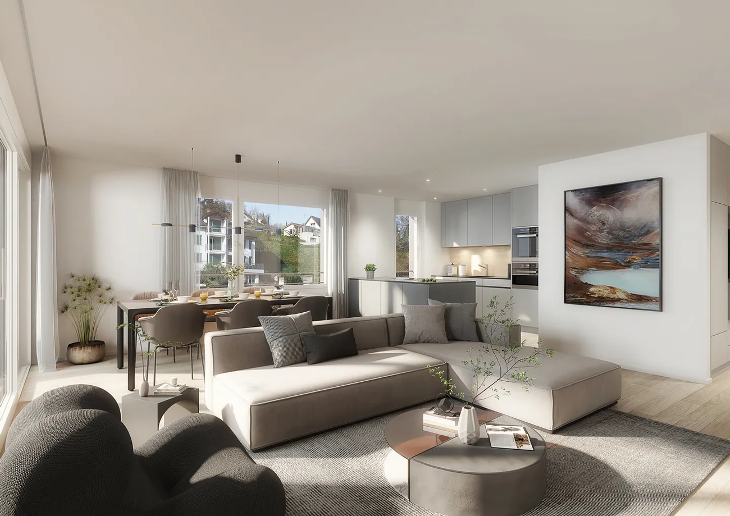 Vivere comodamente: luminoso appartamento attico di 3½ locali con terrazza - Foto 1 di 10