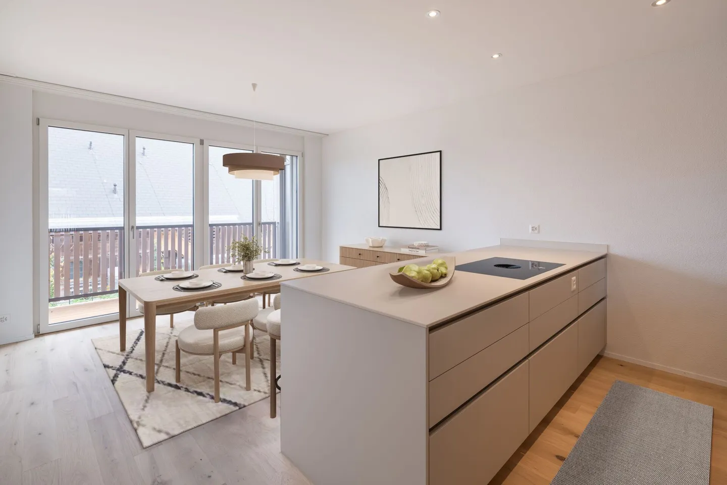 New building - stylish 4.5-room maisonette with 157 m² of living space in Zauggenried - Photo 5 of 19