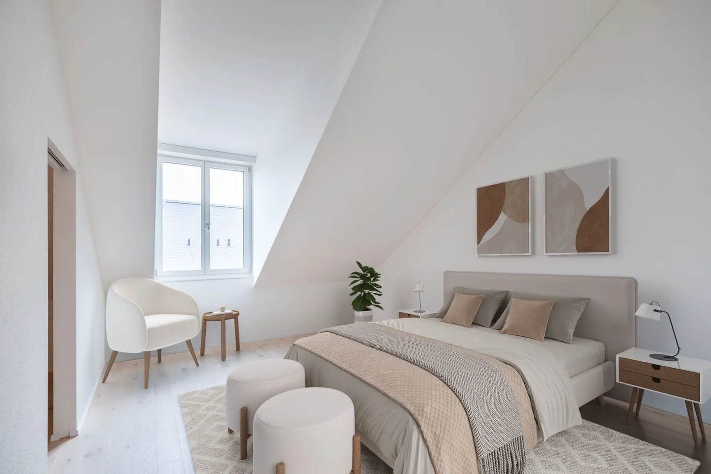 New building - stylish 4.5-room maisonette with 157 m² of living space in Zauggenried - Photo 9 of 19