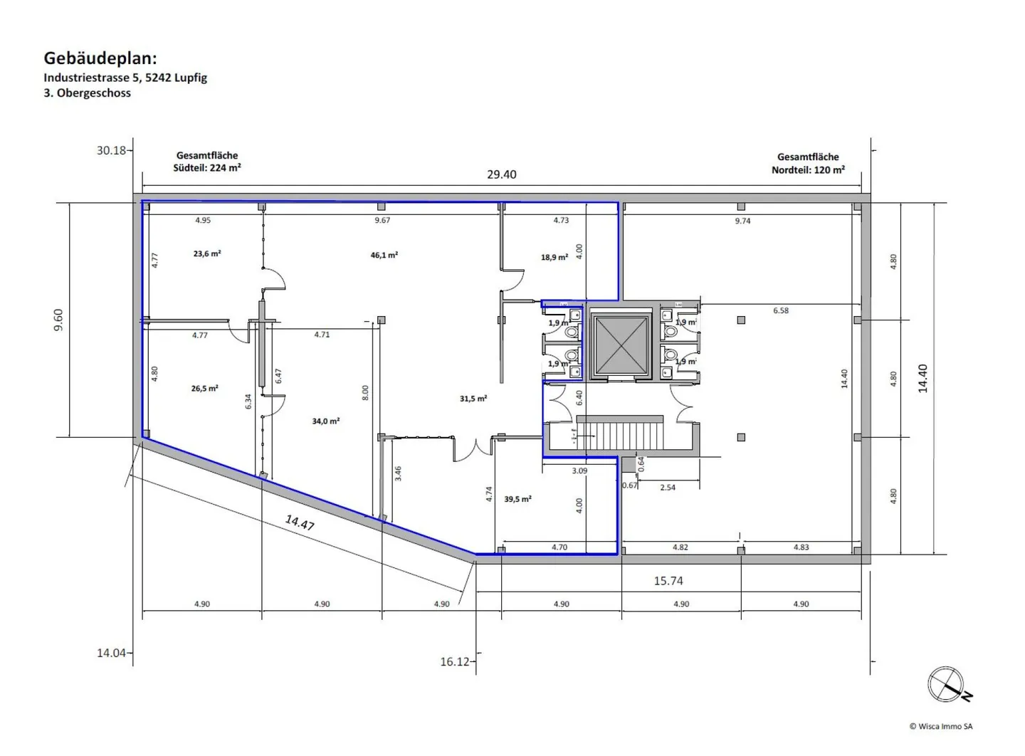 Spazi per uffici e commerciali rappresentativi con eccellenti collegamenti di trasporto - Foto 11 di 13