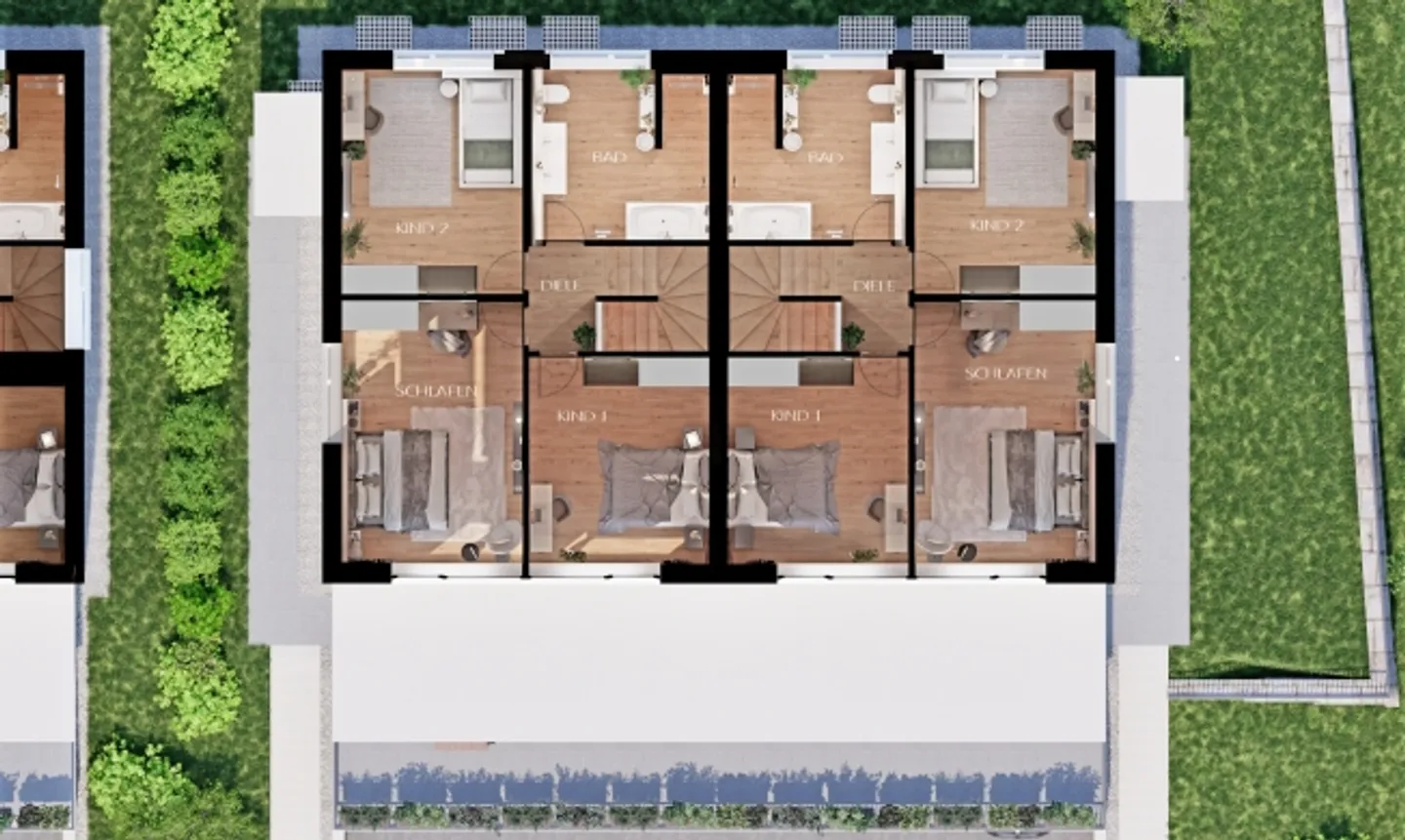 Nouveau projet de construction : Maison familiale jumelée exclusive Parfaite pour les familles - Photo 13 sur 14