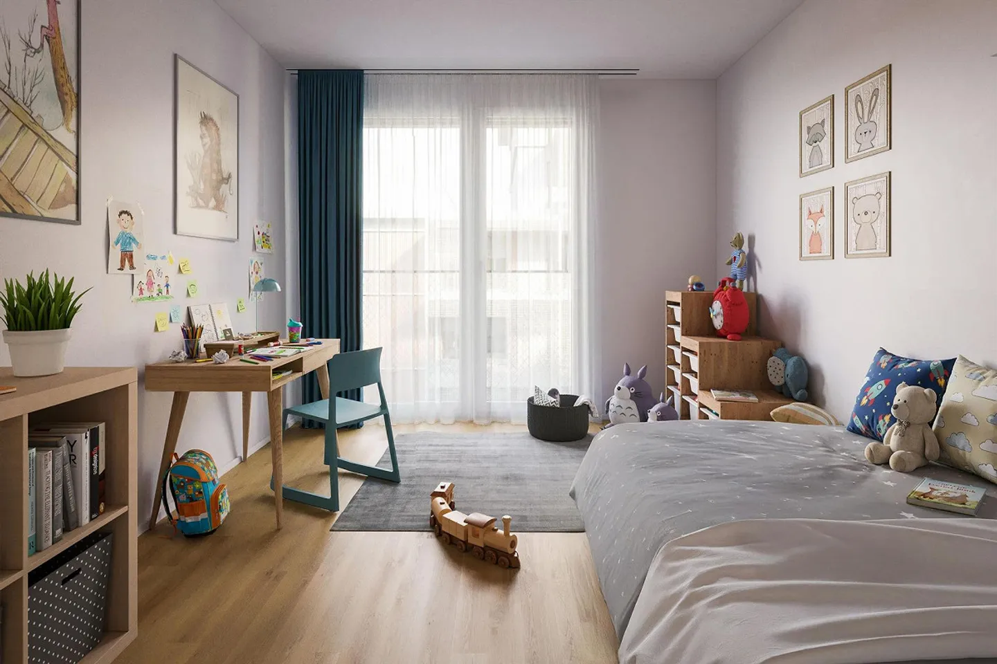 Modernes Apartment in der Natur - Foto 3 von 8