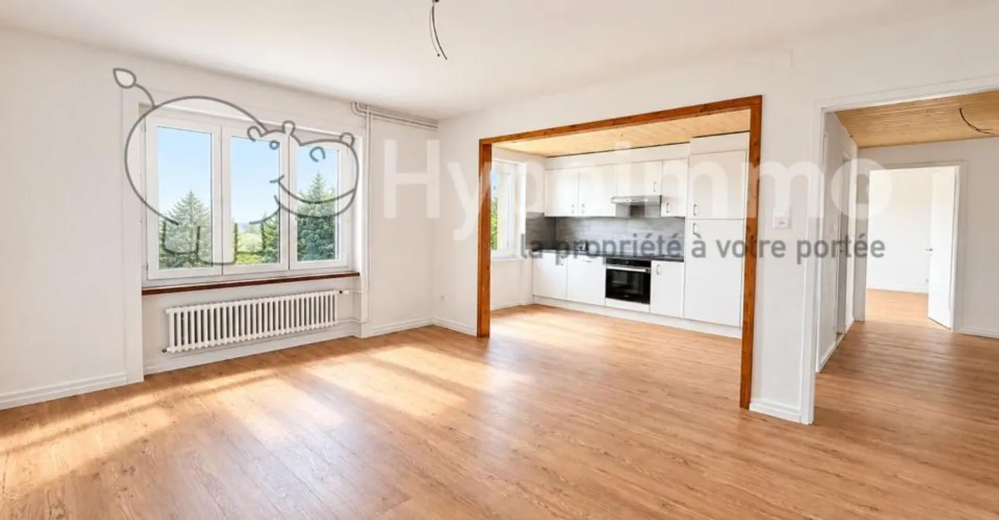 Vollständig renovierte 2,5-Zimmer-Wohnung - Foto 1 von 7