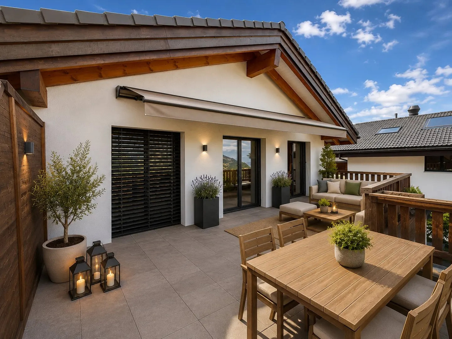 Magnificent penthouse with terrace and panoramic view - Photo 4 of 9