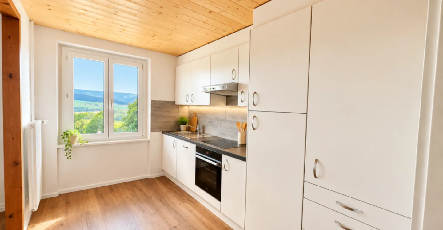 Vollständig renovierte 2,5-Zimmer-Wohnung - Foto 2 von 7
