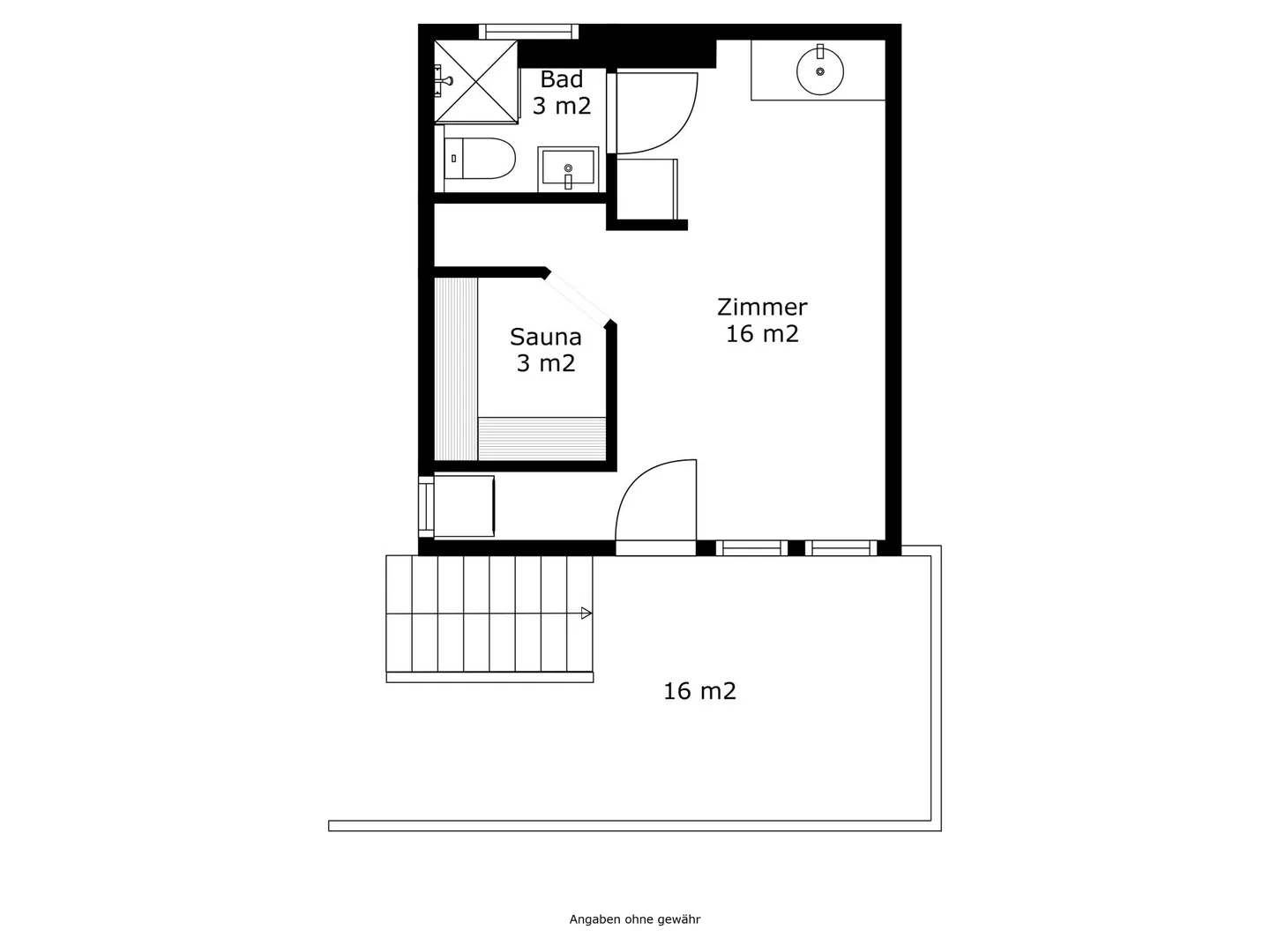 Authentic Walliser Spycher from 1919 with 3.5 rooms and separate apartment - Photo 16 of 17