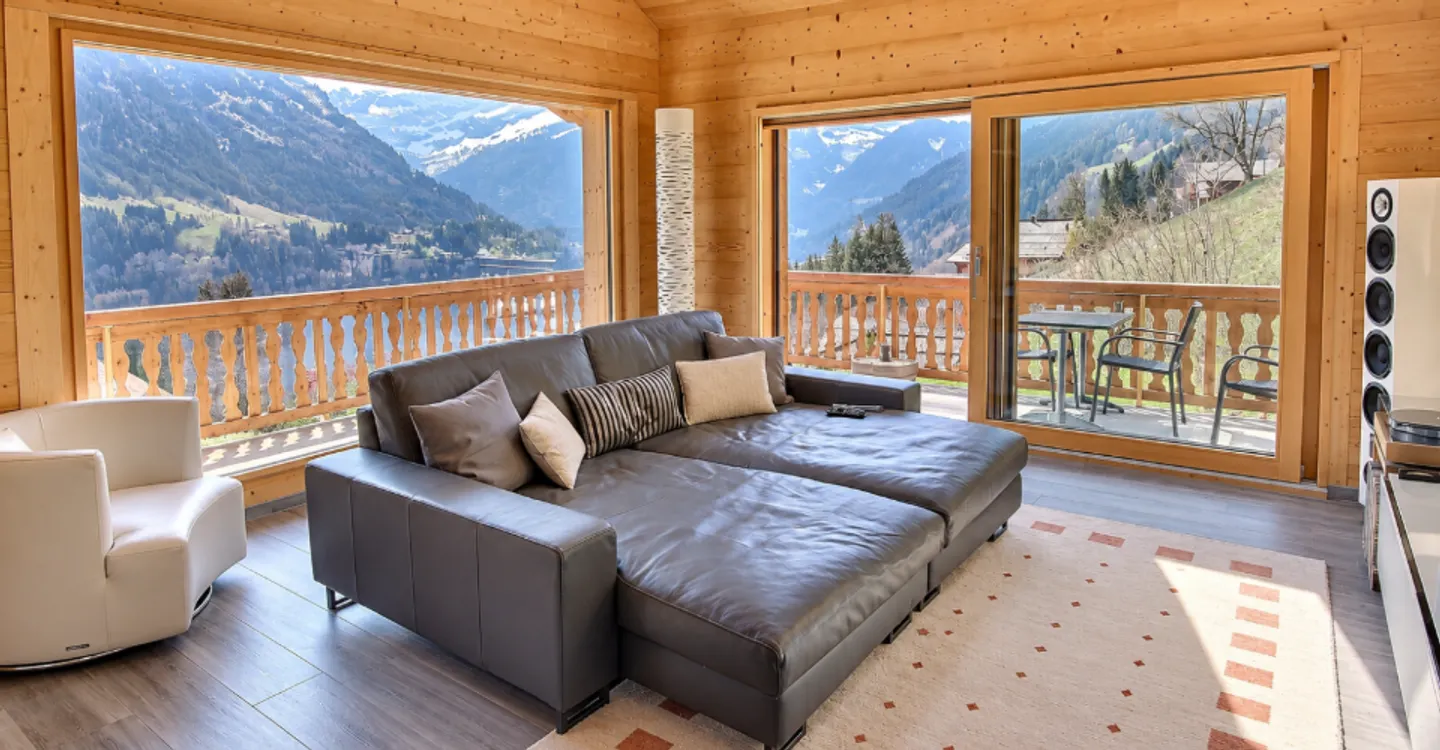 Wunderschönes Chalet mit freiem Blick auf die Dents-du-Midi - Foto 5 von 12