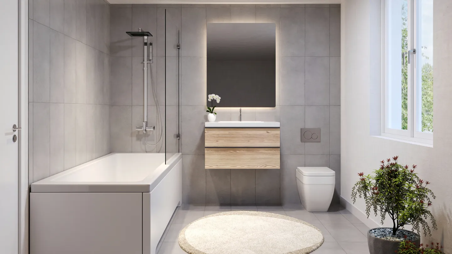Nuovo progetto di costruzione Hohle Gasse con tre case a schiera di 7,5 stanze (Casa 2) - Foto 4 di 9