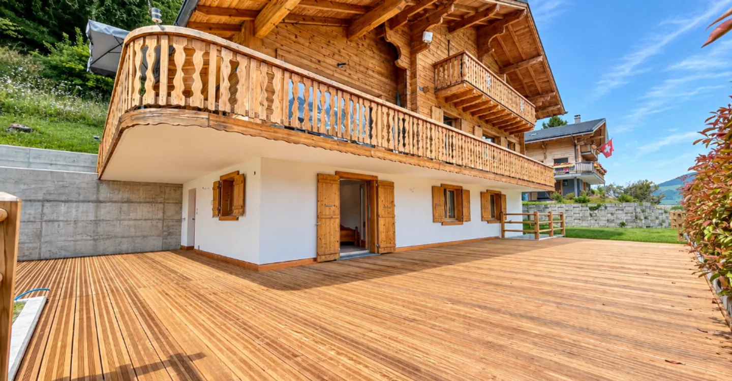 Wunderschönes Chalet mit freiem Blick auf die Dents-du-Midi - Foto 12 von 12