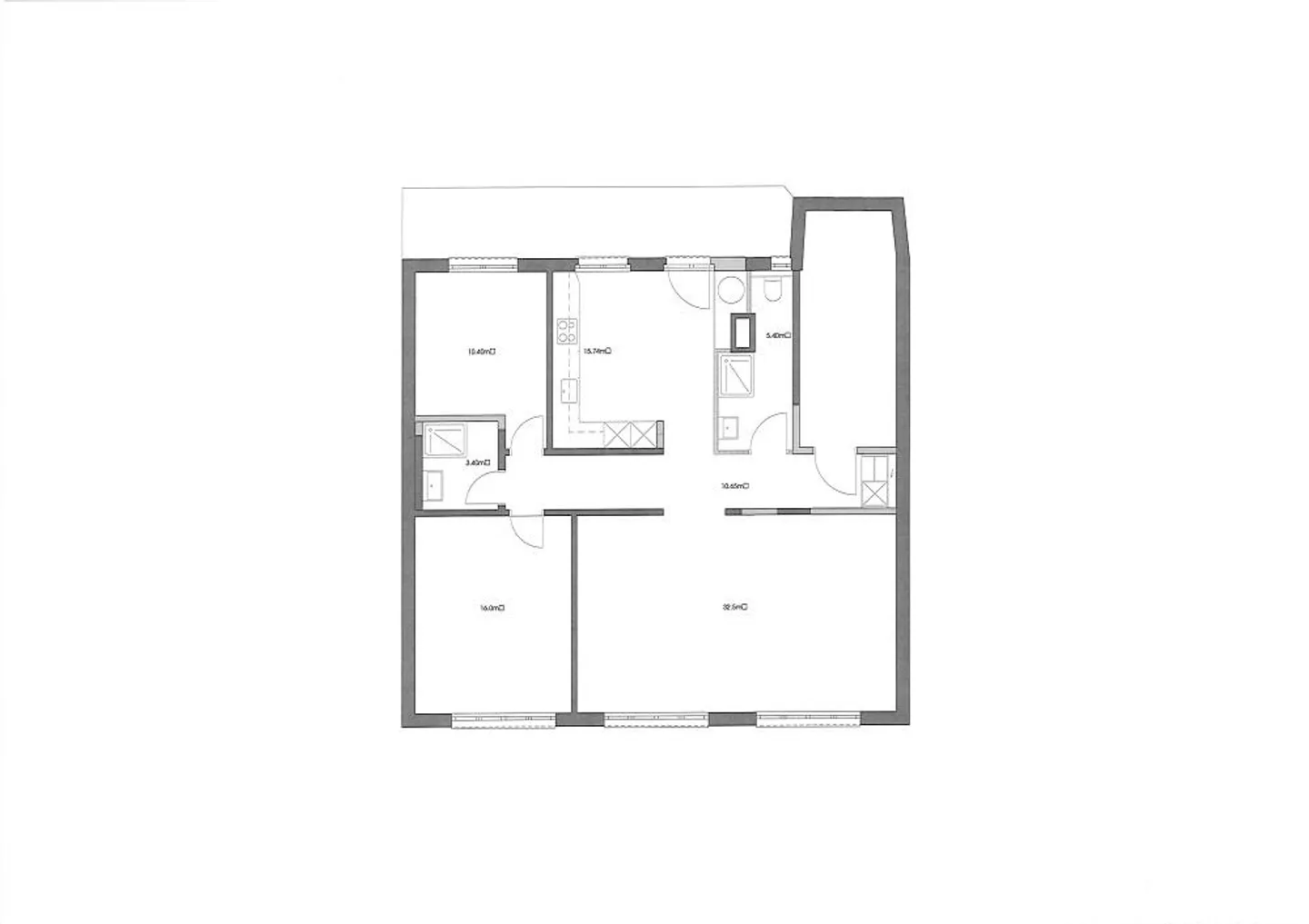 Attractive, fully renovated apartment in the heart of Wohlen - Photo 8 of 8
