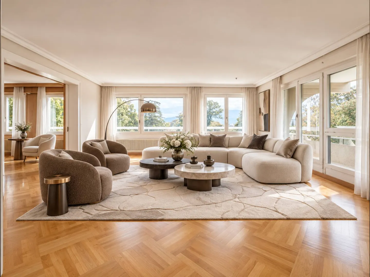 Appartement de Luxe Spacieux à Genève - Photo 1 sur 12