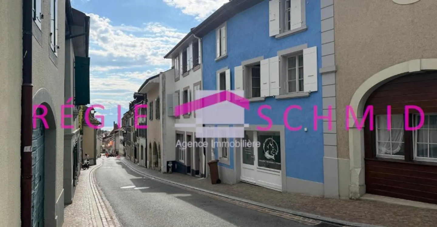 3,5-Zimmer-Wohnung im Herzen der Altstadt von Aubonne - Foto 1 von 10