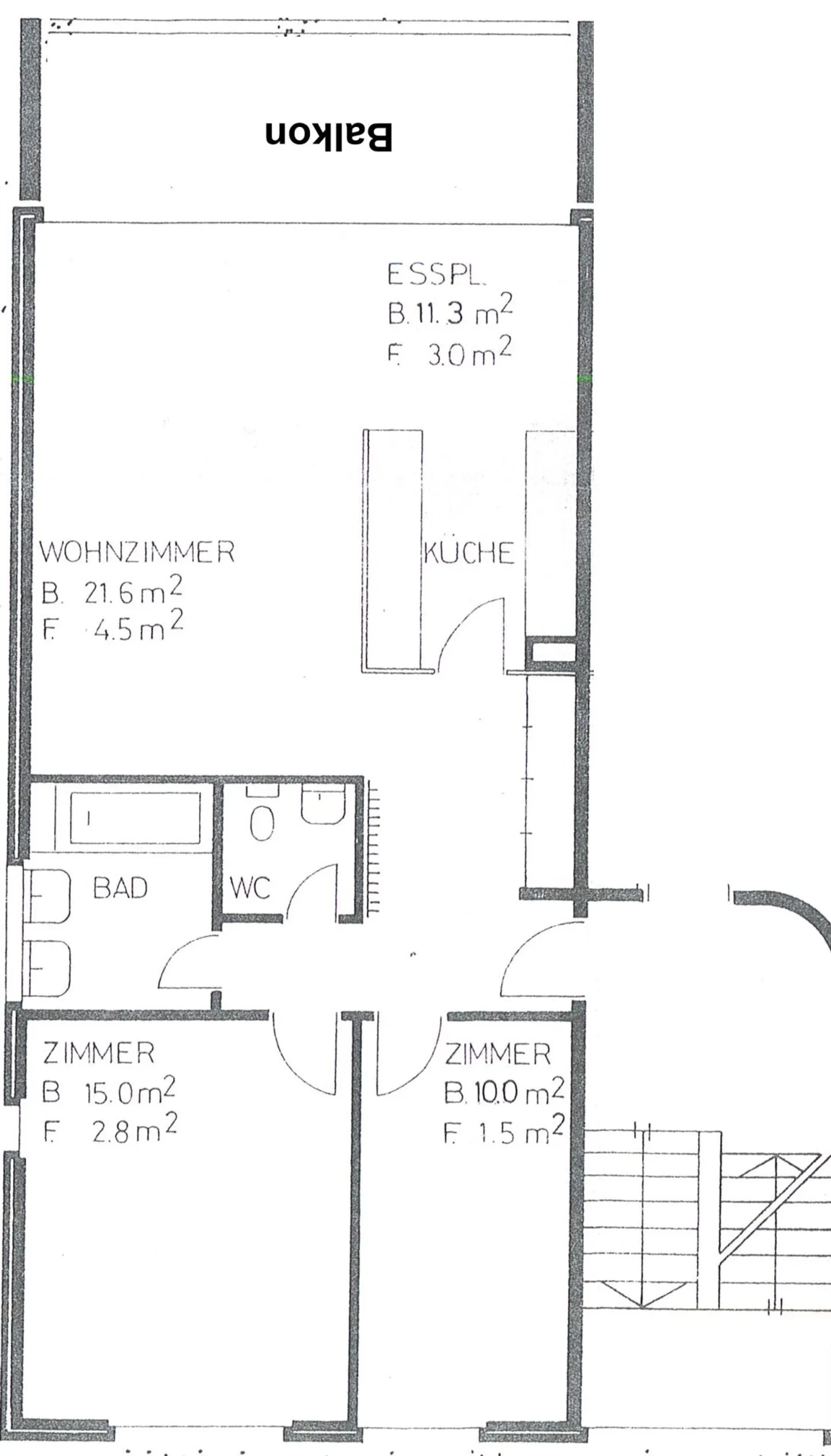 Appartement fraîchement rénové - Photo 12 sur 12