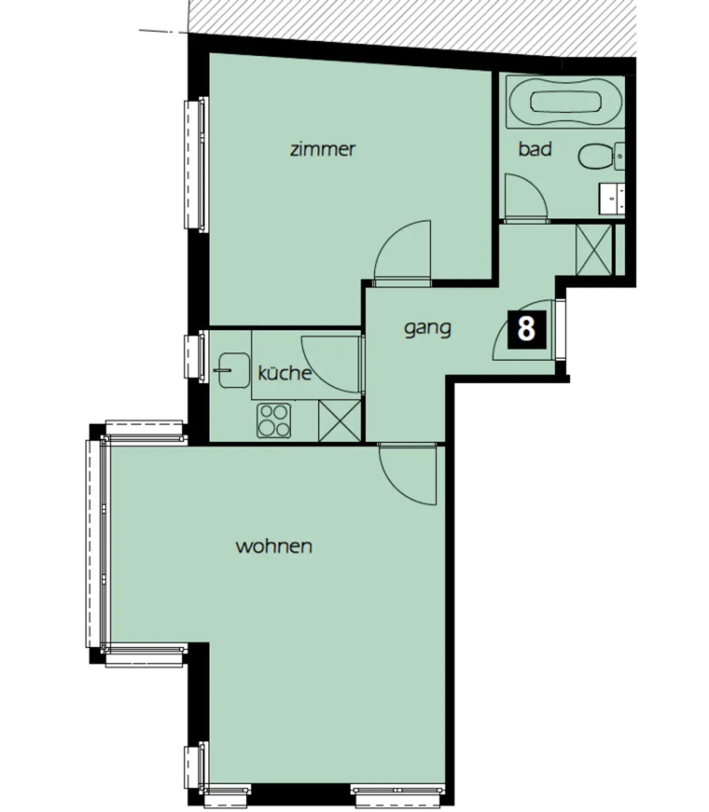 Modern Apartment in Central St. Gallen - Photo 7 of 7