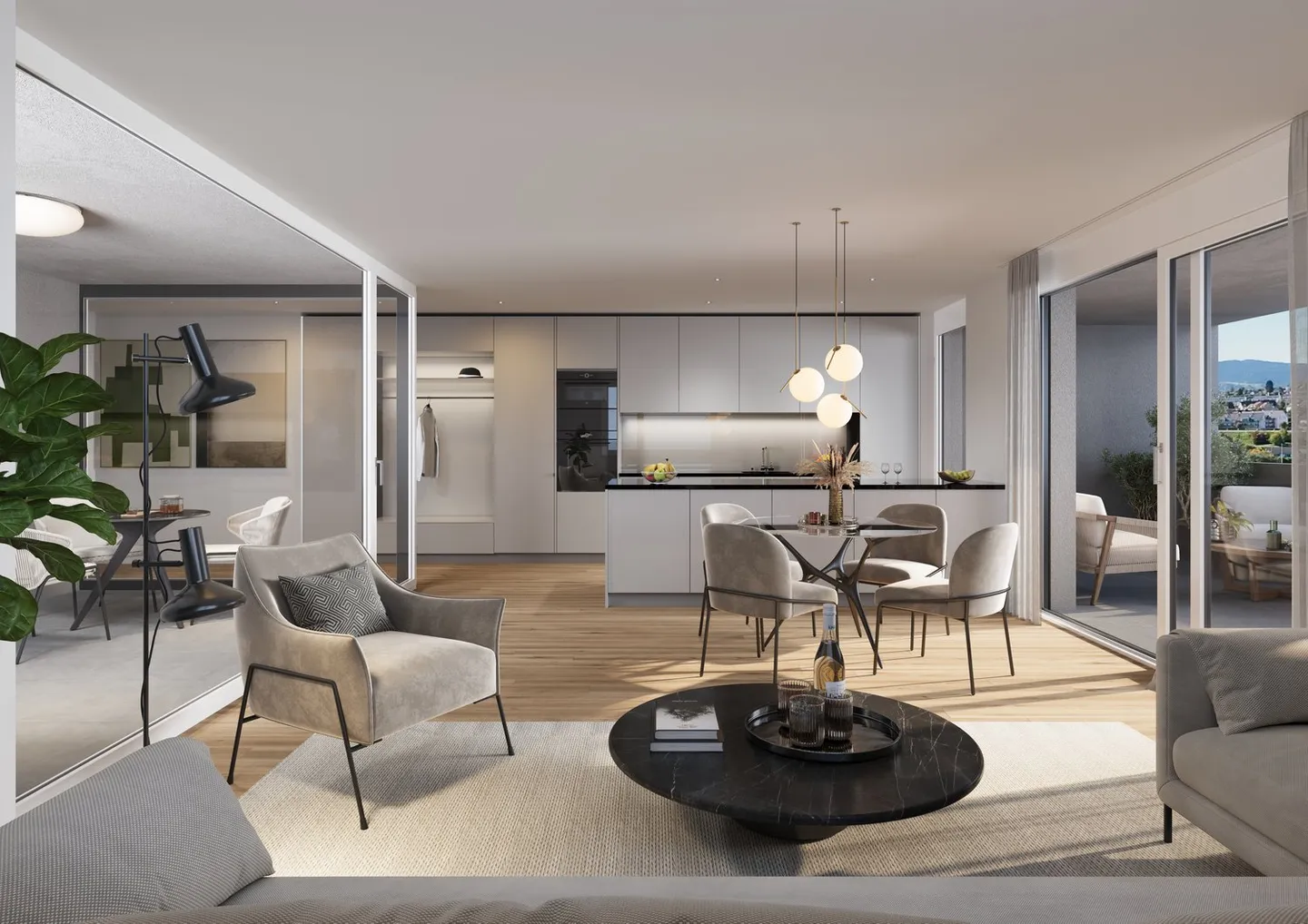 Neubau LIM – stilvolle Erdgeschoss-Maisonette mit modernem Wohngefühl - Foto 4 von 12