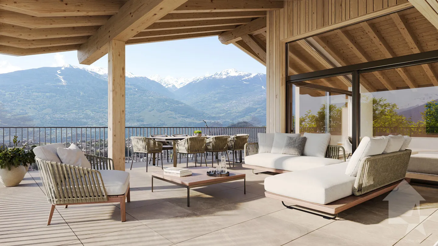 Superbe Attikawohnung 3.5 Zimmer, neuer Bau, splendide Aussicht, ruhig, optimale Besonnung - Photo 7 sur 12