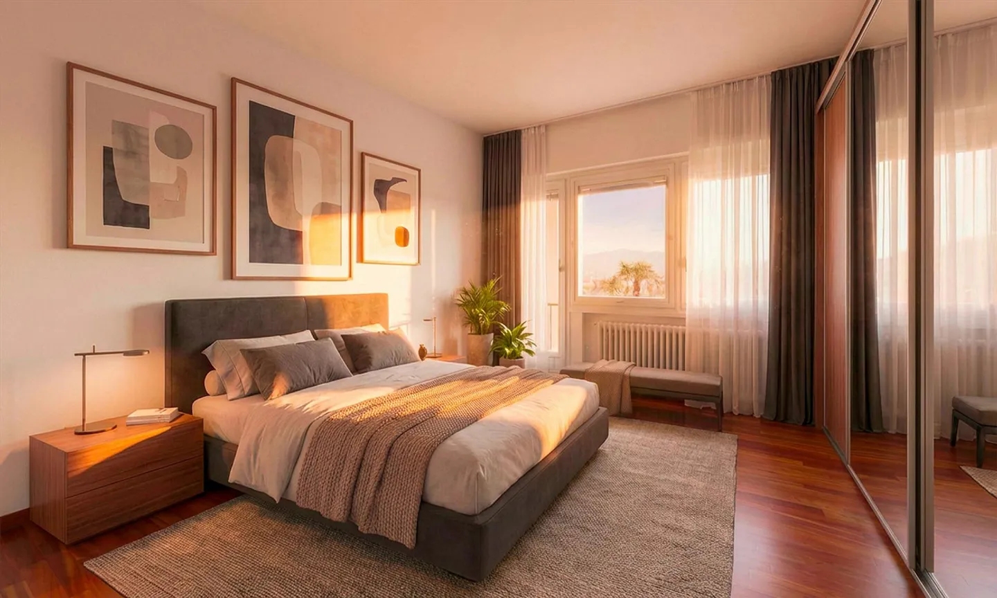 VILLA CON 5,5 CAMERE E GRANDE GIARDINO A STABIO - Foto 9 di 13