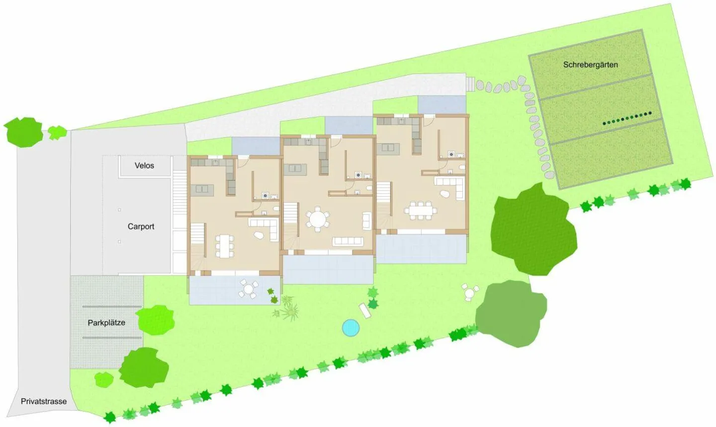 Newly built row house with many extras in Oberbipp - Photo 13 of 14