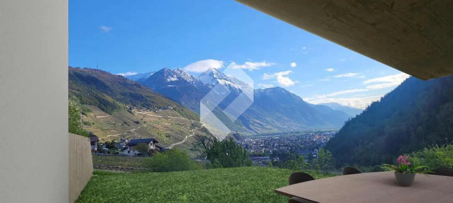 Villa en rangée avec 4,5 pièces et vue imprenable - Photo 3 sur 9