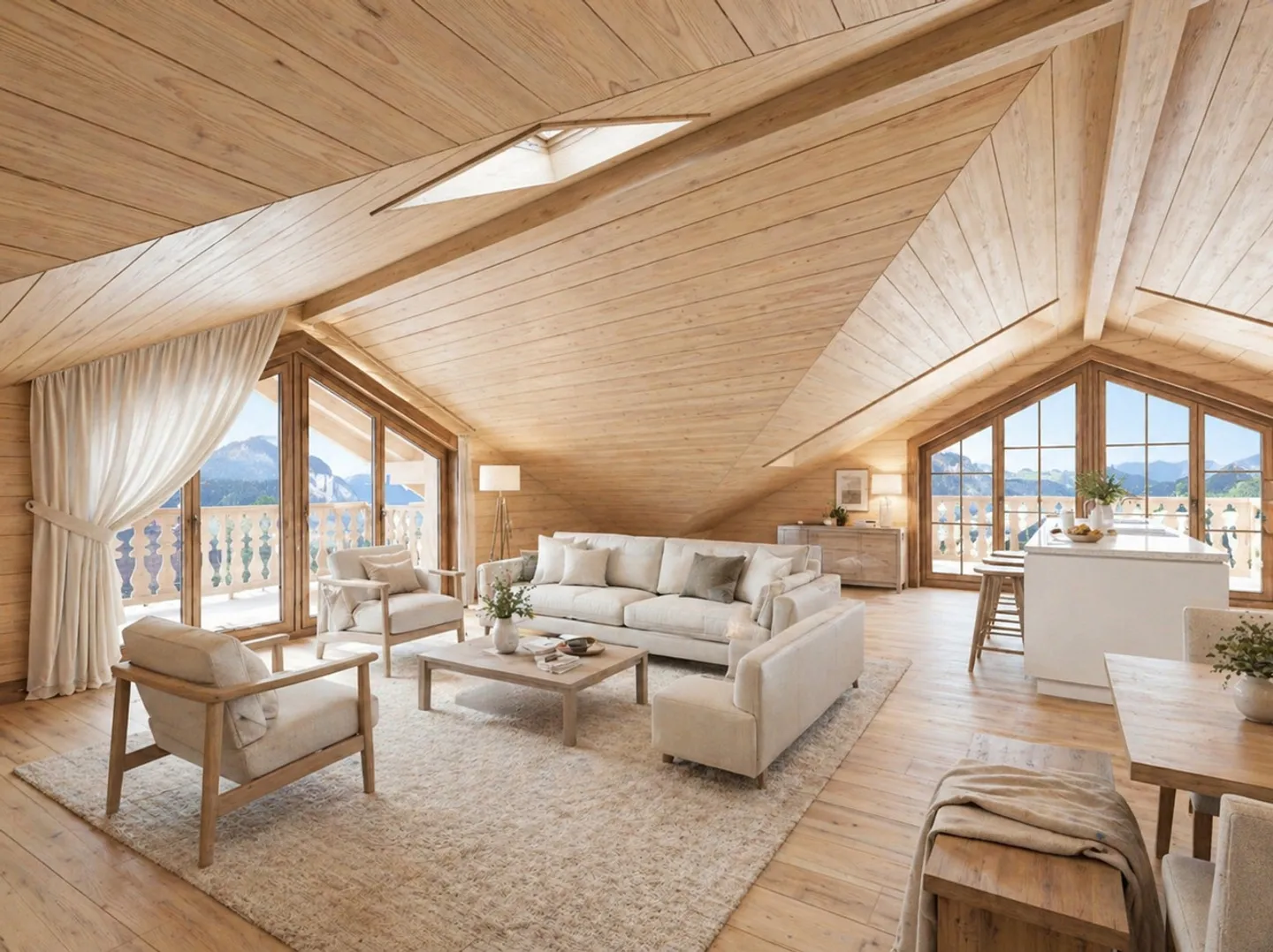 Duplex d'Exception avec Vue Alpine - Photo 1 sur 10