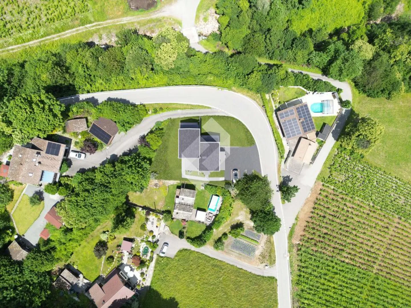 Villa en rangée avec 4,5 pièces et vue imprenable - Photo 7 sur 9