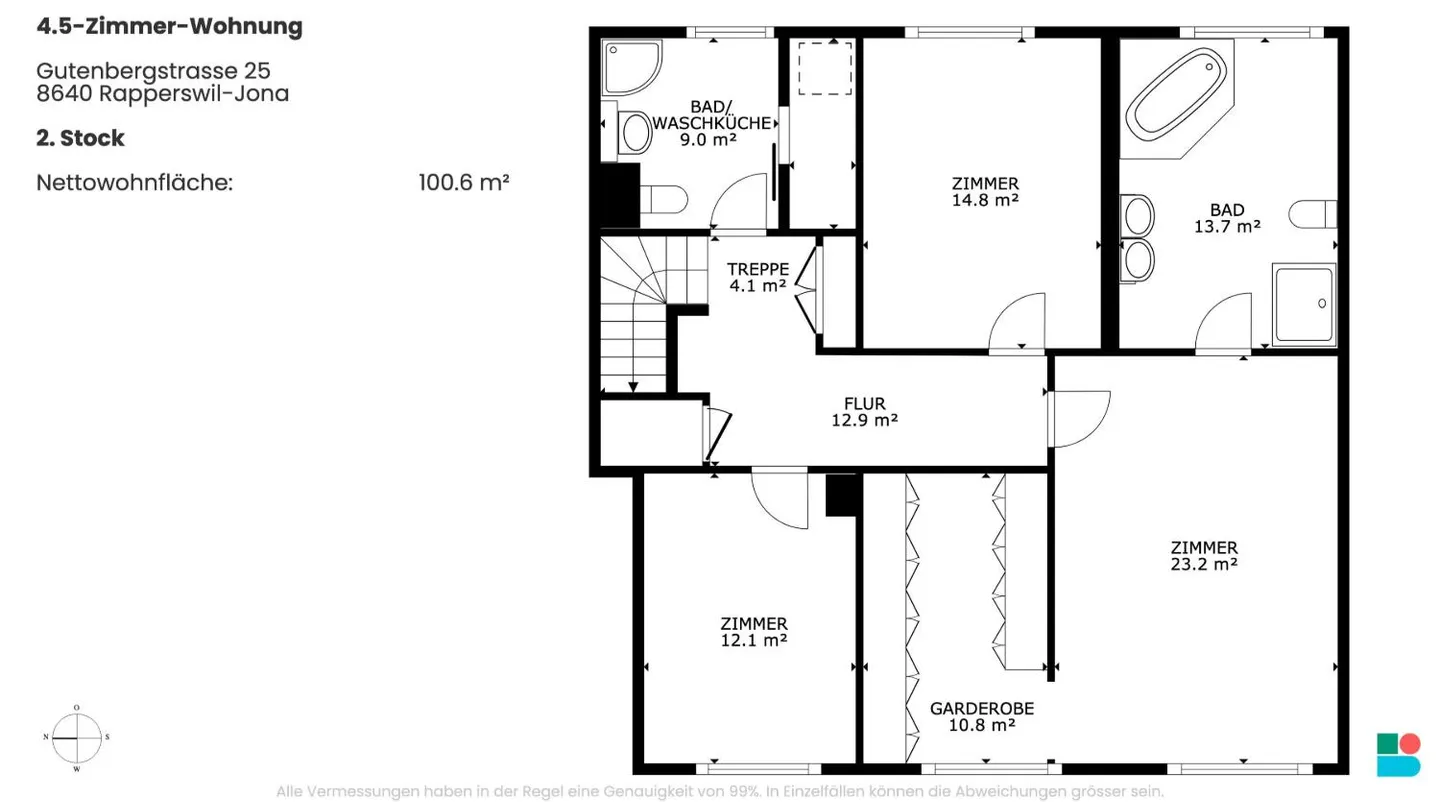 Duplex 4.5 rooms - Photo 10 of 10