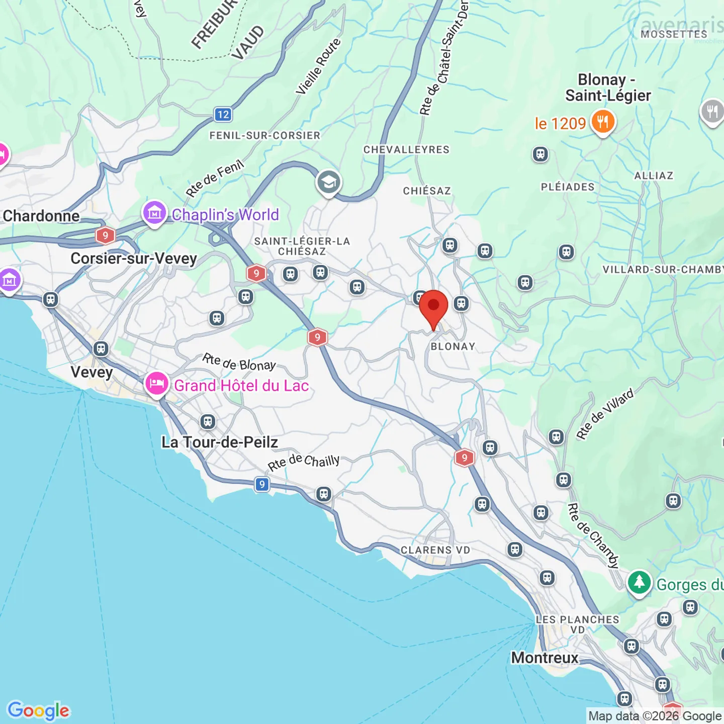 Semi-Detached House with Exclusive View of Lake Geneva and the Mountains - Photo 15 of 15