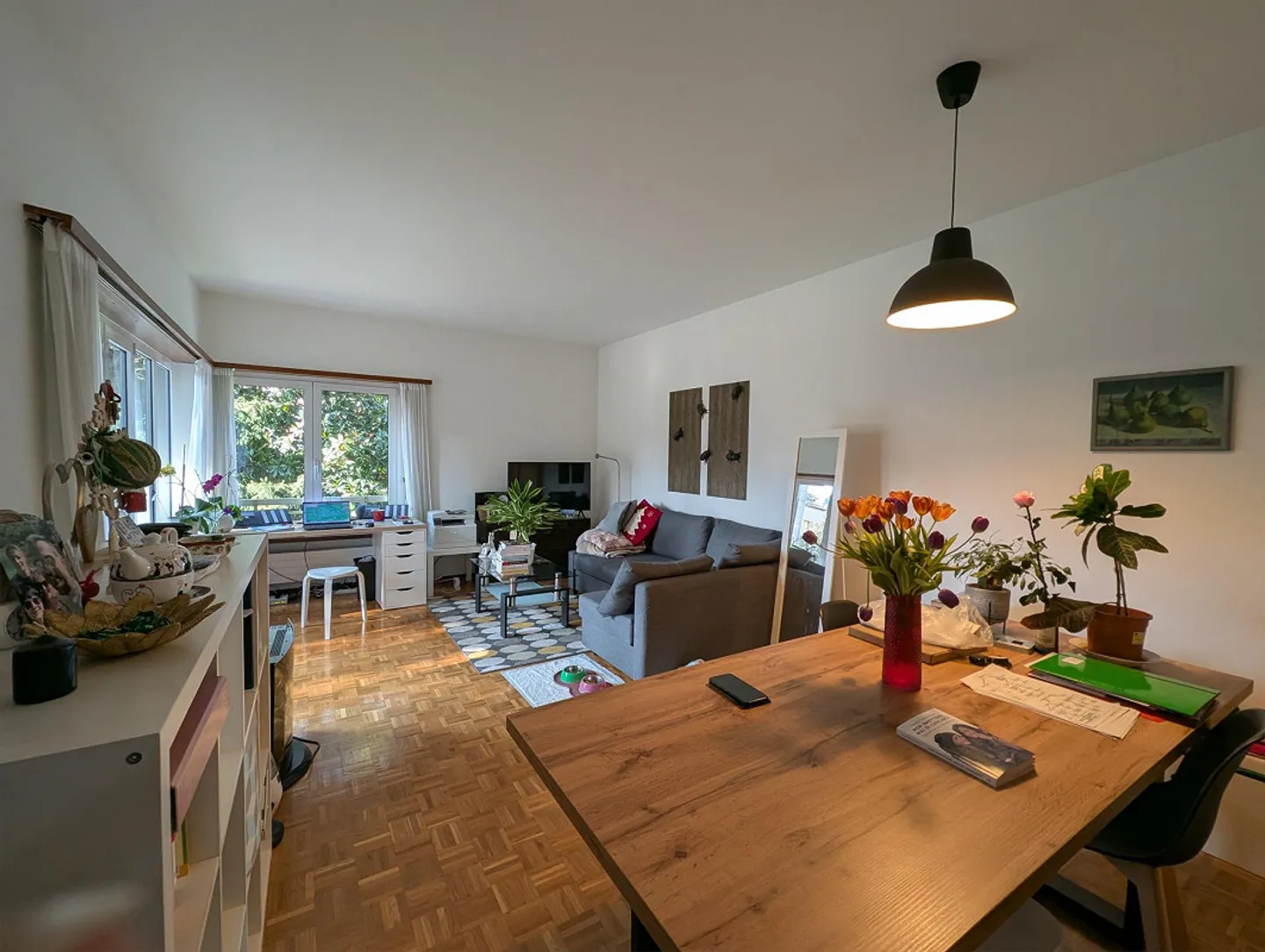 Appartement accueillant de 3,5 pièces avec 2 terrasses - Photo 2 sur 13