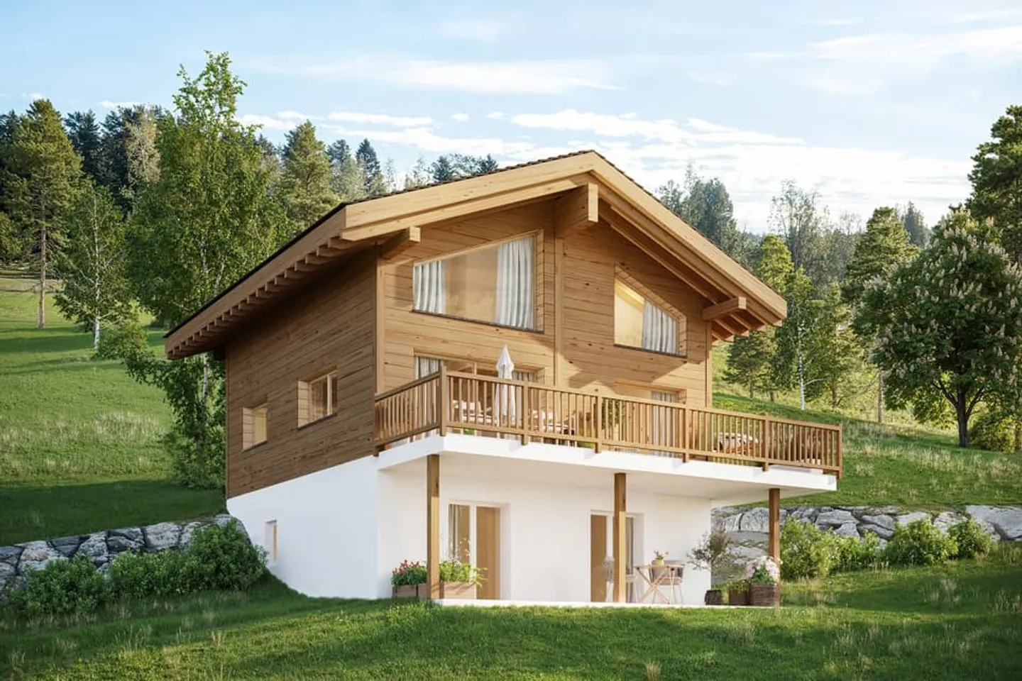 Building plot free of mandate with panoramic view in Suen (St-Martin), Val d' - Photo 10 of 10