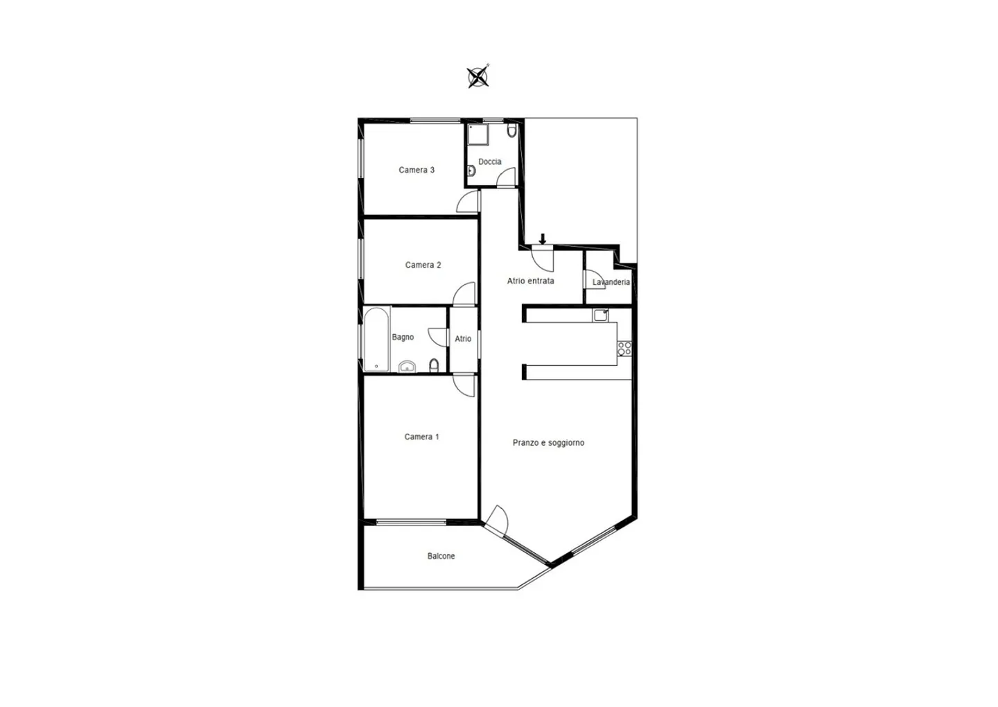 Appartamento Incantevole con Vista Lago - Foto 13 di 13