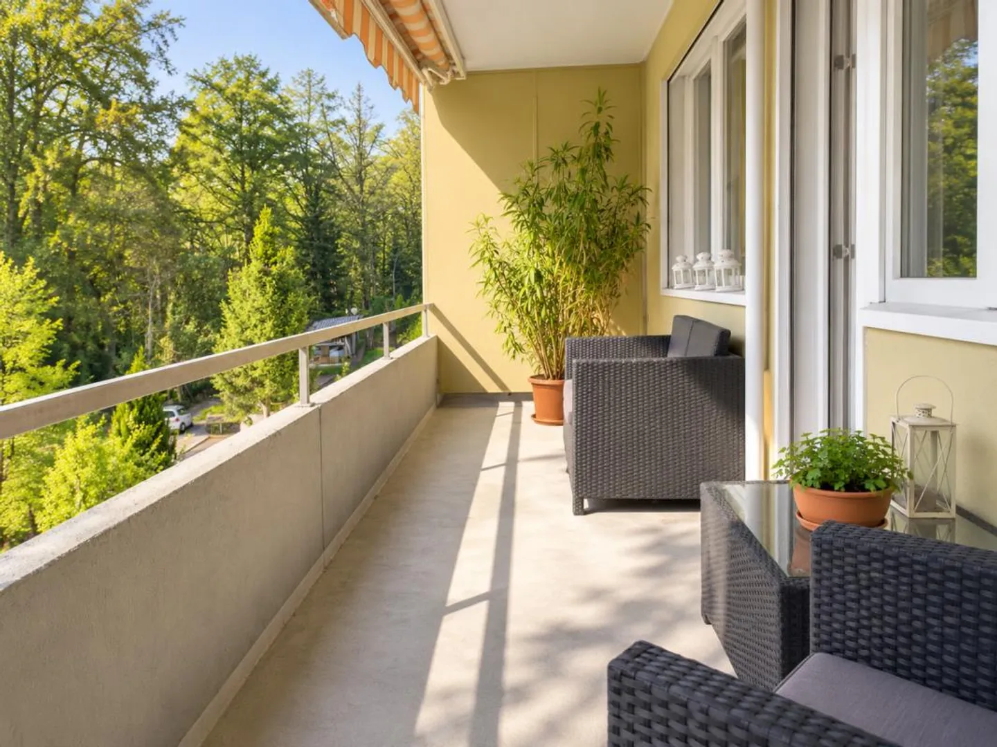 Bright 3.5-room apartment with balcony - Photo 8 of 8