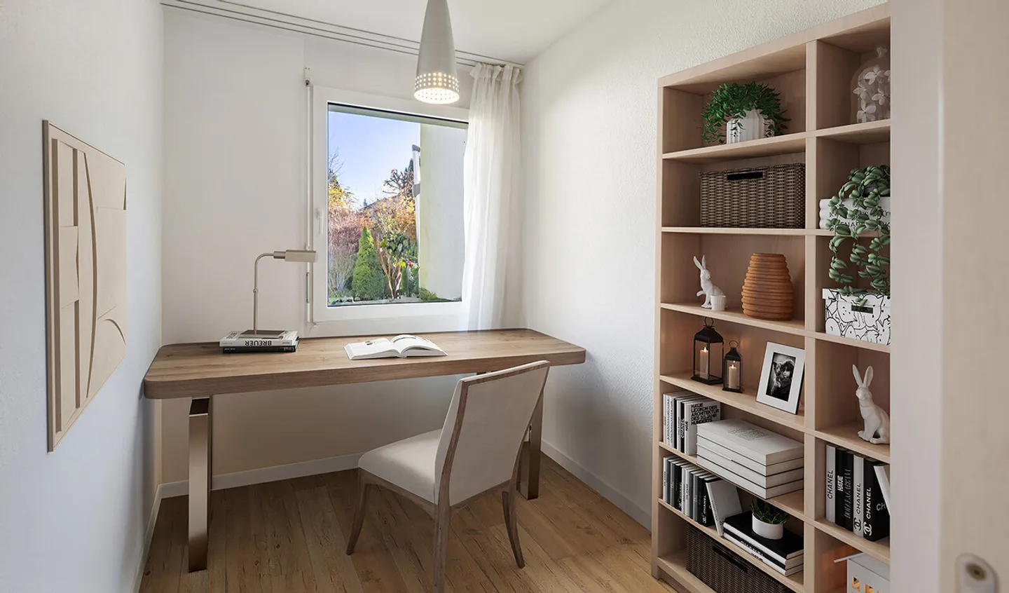 Appartement de jardin spacieux dans la commune fiscalement avantageuse de Meggen - Photo 5 sur 7