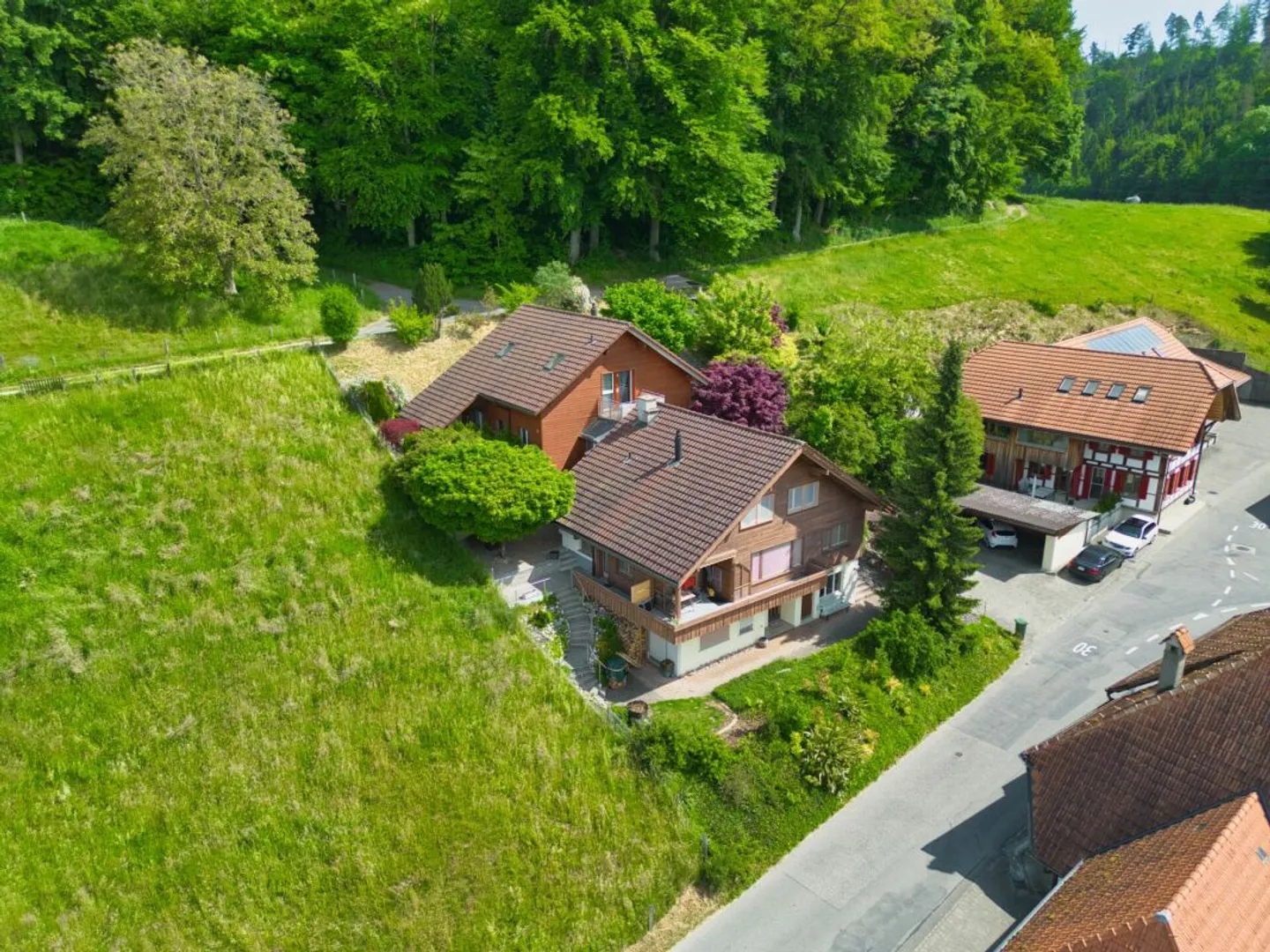 Spacious multi-generational house in a sunny hillside location with breathtaking views of greenery - Photo 1 of 22