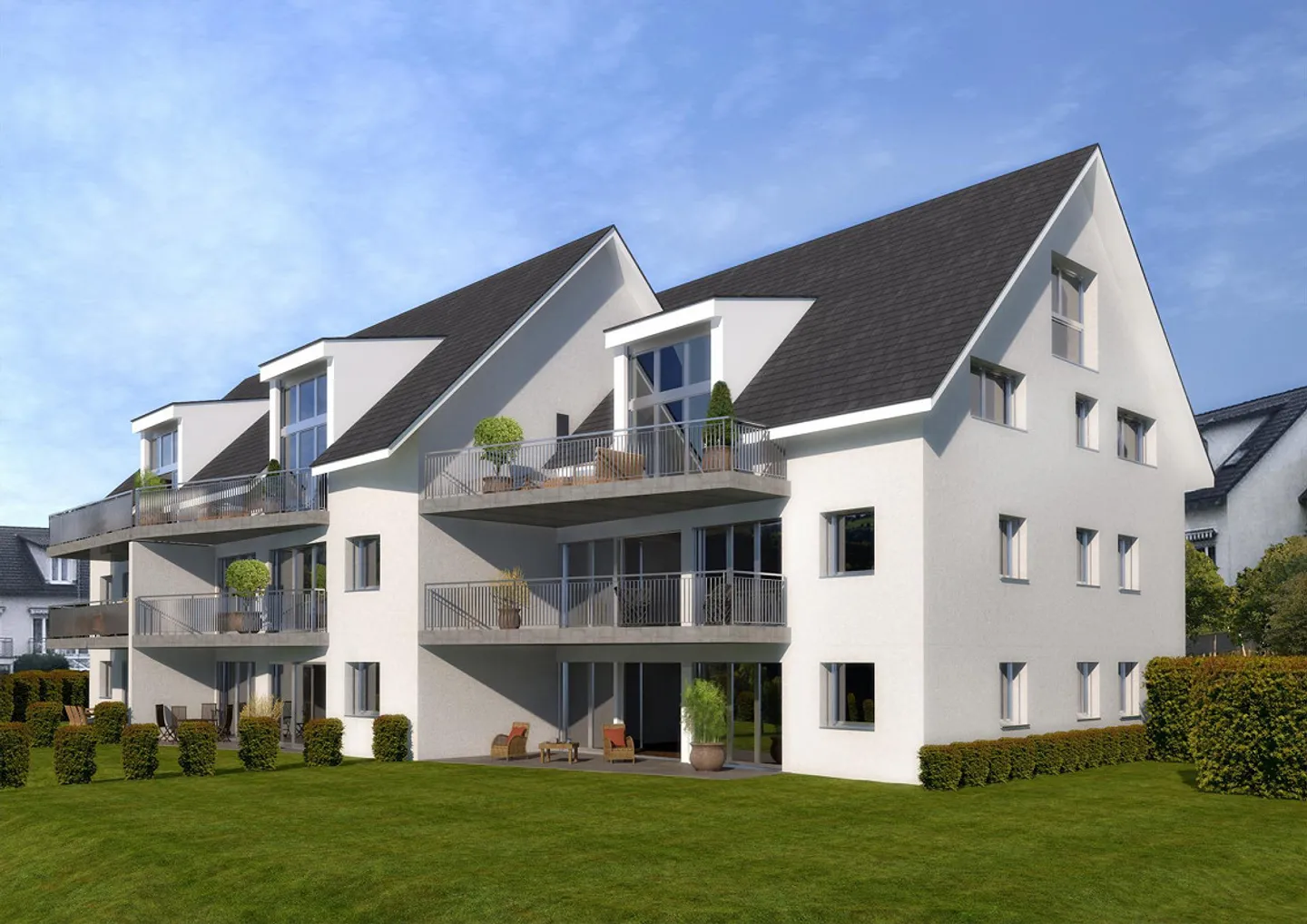 4.5 Zimmer Dach-Maisonnette-Wohnung - Foto 1 von 15