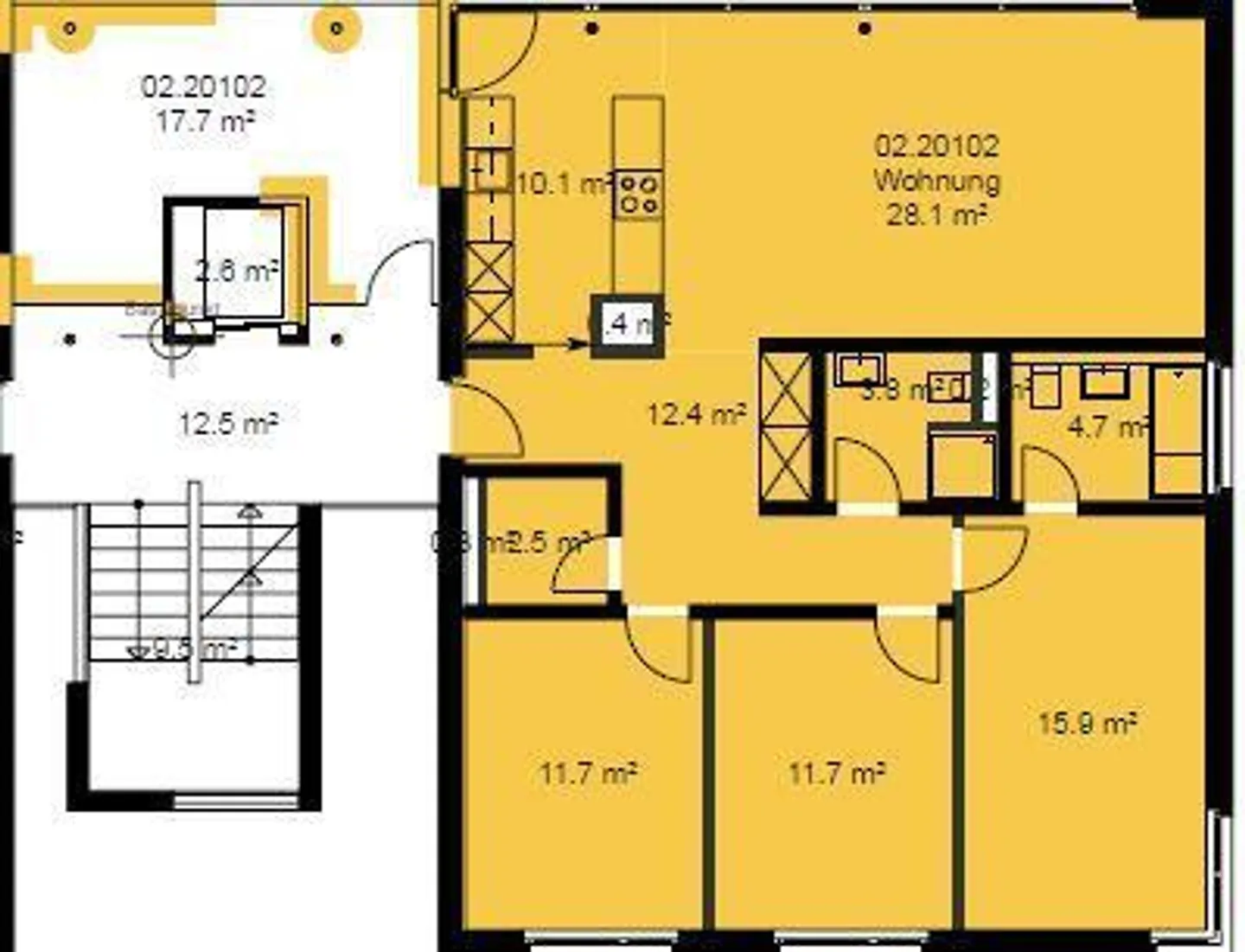 4.5-Zimmer-Wohnung an ruhiger Lage - Foto 11 von 12