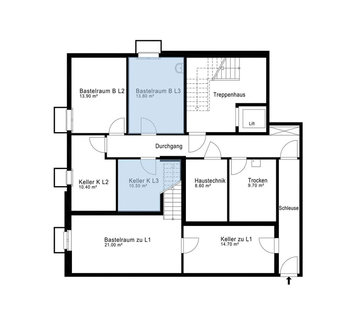 Light. Space. Lifestyle. ? Exclusive 5.5-room maisonette with 180 m² living space in Niederglatt - Photo 15 of 17