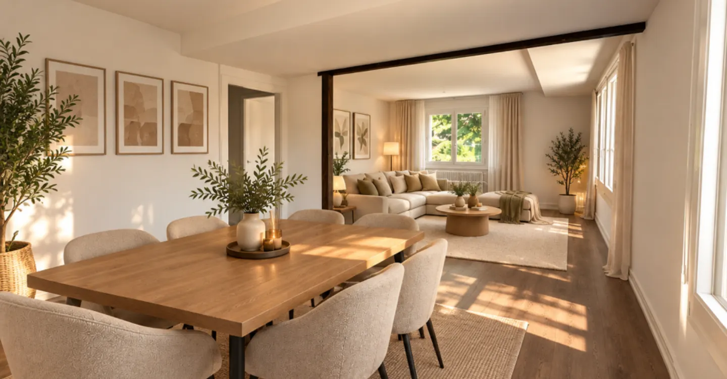 St-Imier, nice renovated 3.5-room apartment on the 2nd floor - Photo 1 of 11