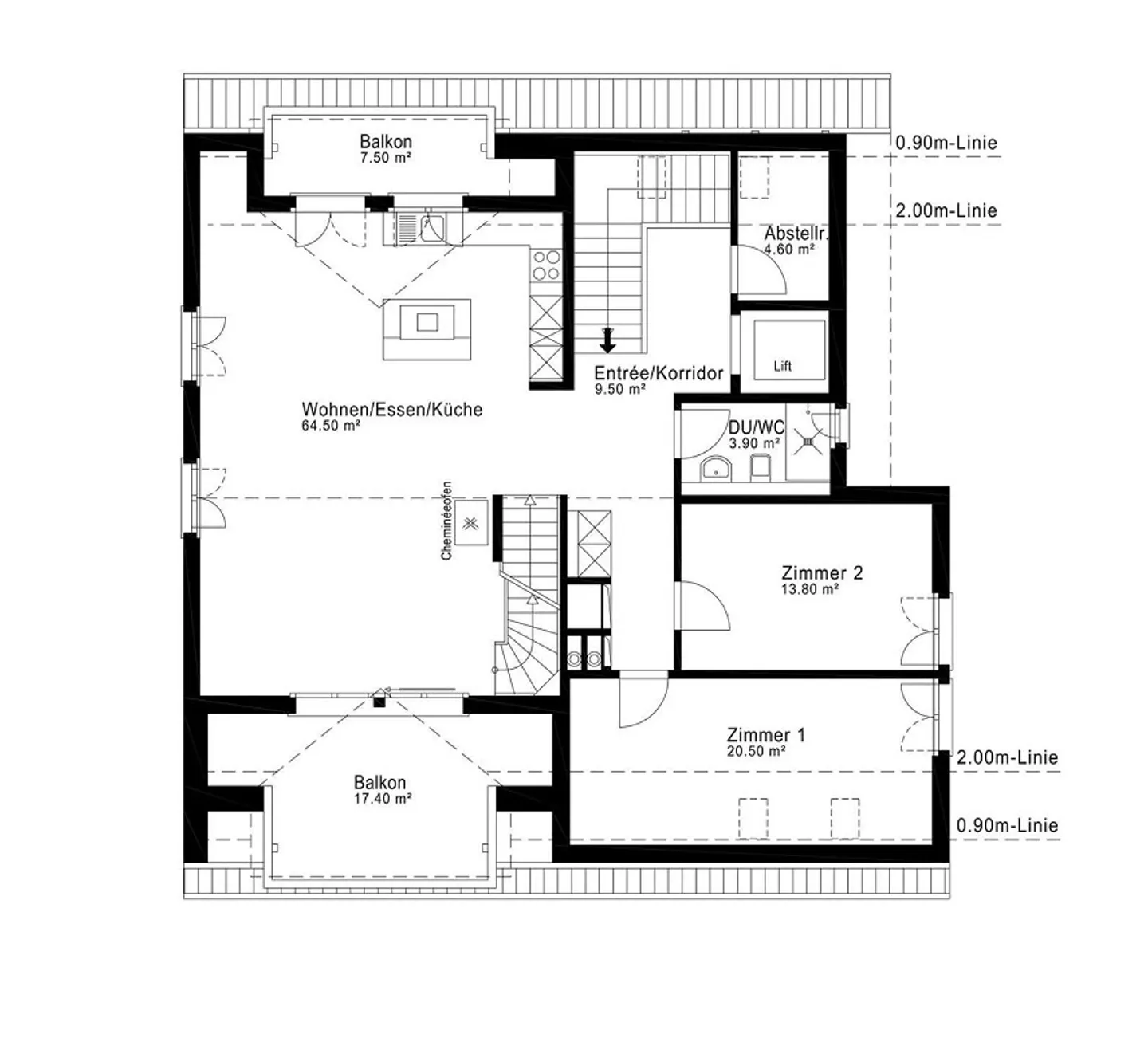 Light. Space. Lifestyle. ? Exclusive 5.5-room maisonette with 180 m² living space in Niederglatt - Photo 16 of 17