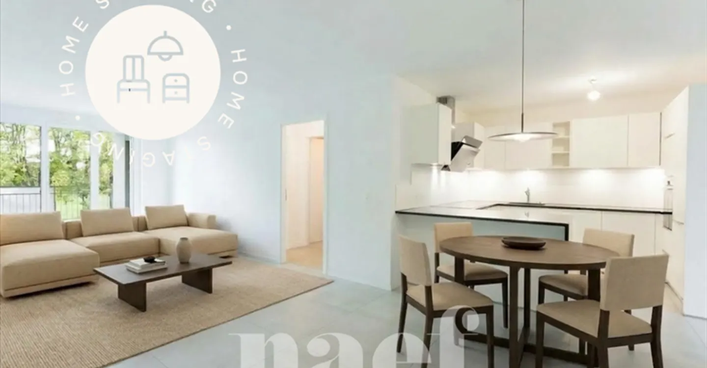 Modernes Apartment mit Balkonen - Foto 4 von 13