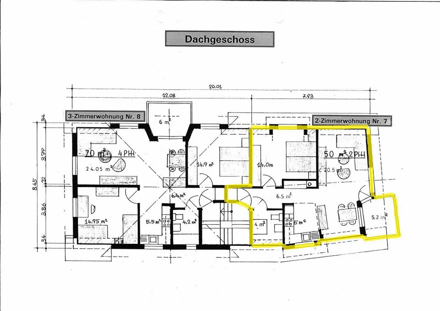2.0 Zimmerwohnung in Bäretswil - Foto 2 von 11