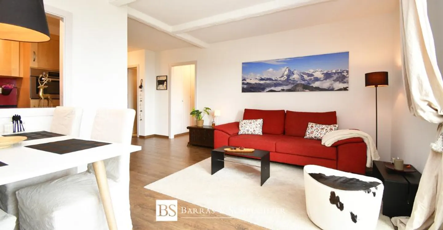 Incantevole appartamento di 2,5 locali parzialmente ristrutturato con vista magnifica - Foto 2 di 9