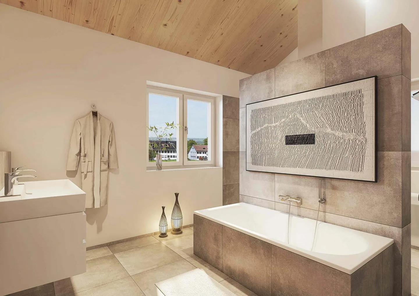 5.5 Zimmer-Einfamilienhaus in Hüttlingen - Photo 9 sur 9