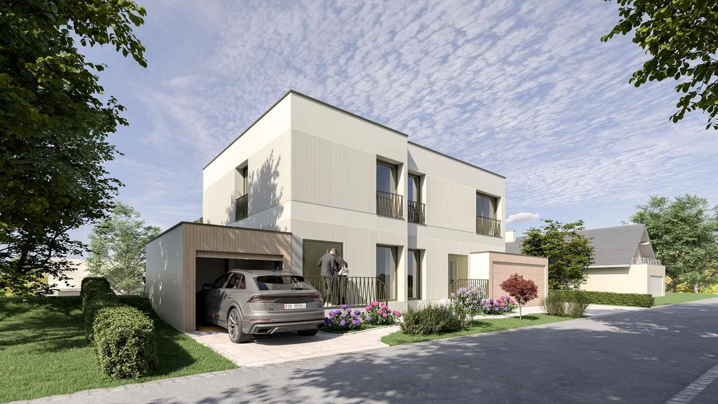 Maison jumelée neuve de 4,5 pièces à Wallisellen avec une architecture exceptionnelle - Photo 4 sur 14