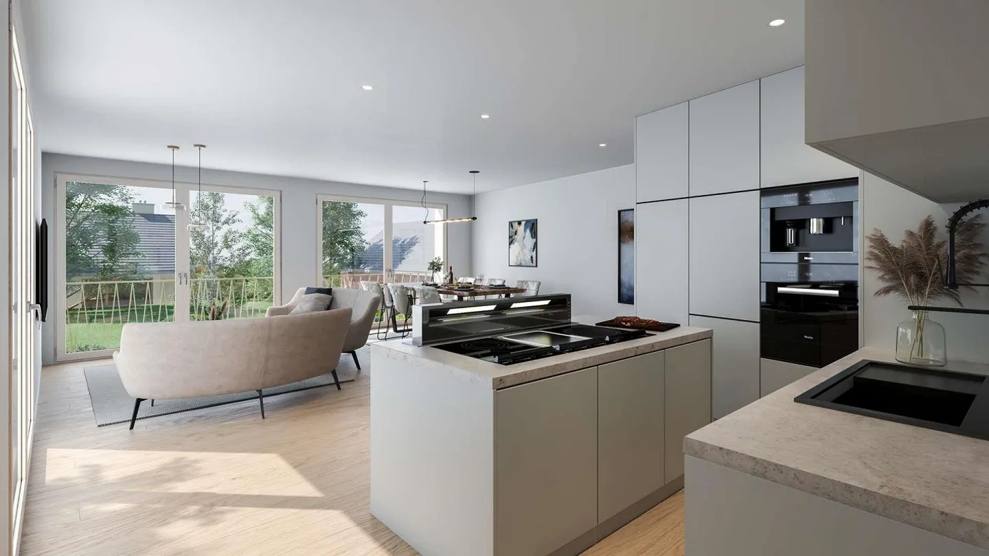 Maison jumelée neuve de 4,5 pièces à Wallisellen avec une architecture exceptionnelle - Photo 6 sur 14
