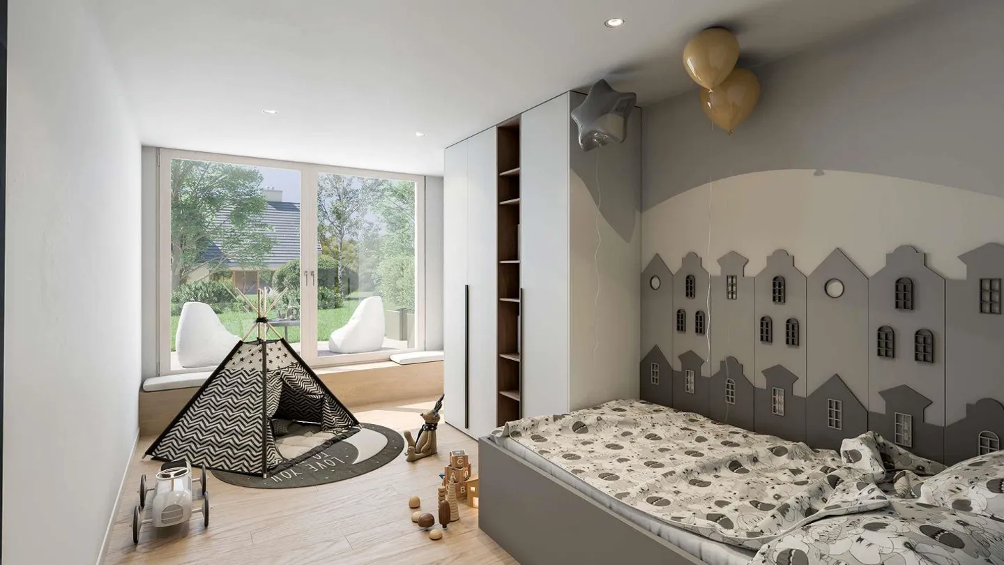 Maison jumelée neuve de 4,5 pièces à Wallisellen avec une architecture exceptionnelle - Photo 12 sur 14