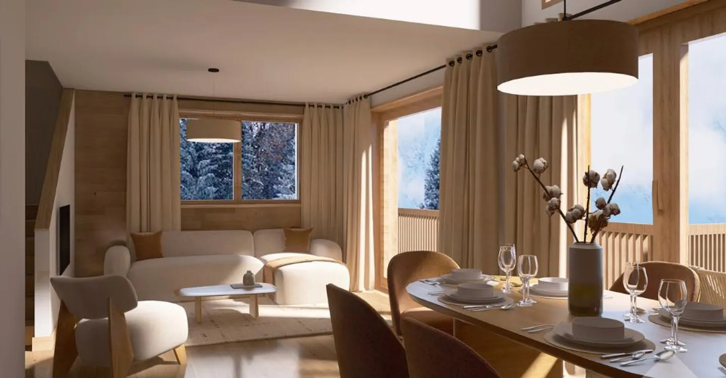 Unique in St-Luc: splendid new duplex under the eaves with all comforts - Photo 1 of 7
