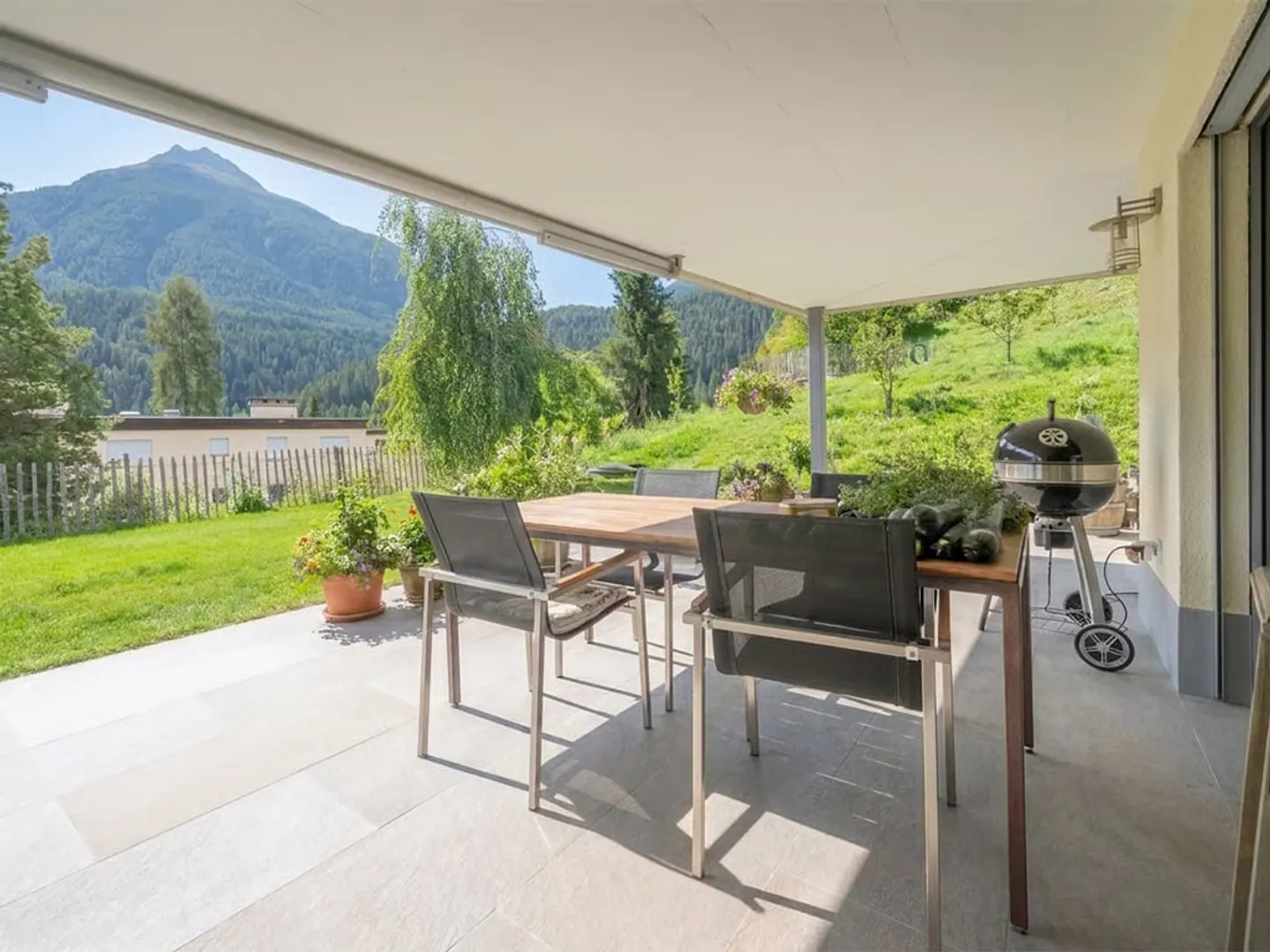 Gartenwohnung mit Bergblick - Foto 5 von 17