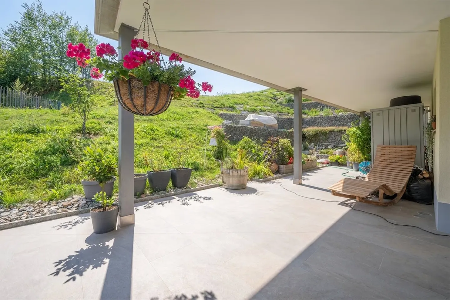 Gartenwohnung mit Bergblick - Foto 6 von 17