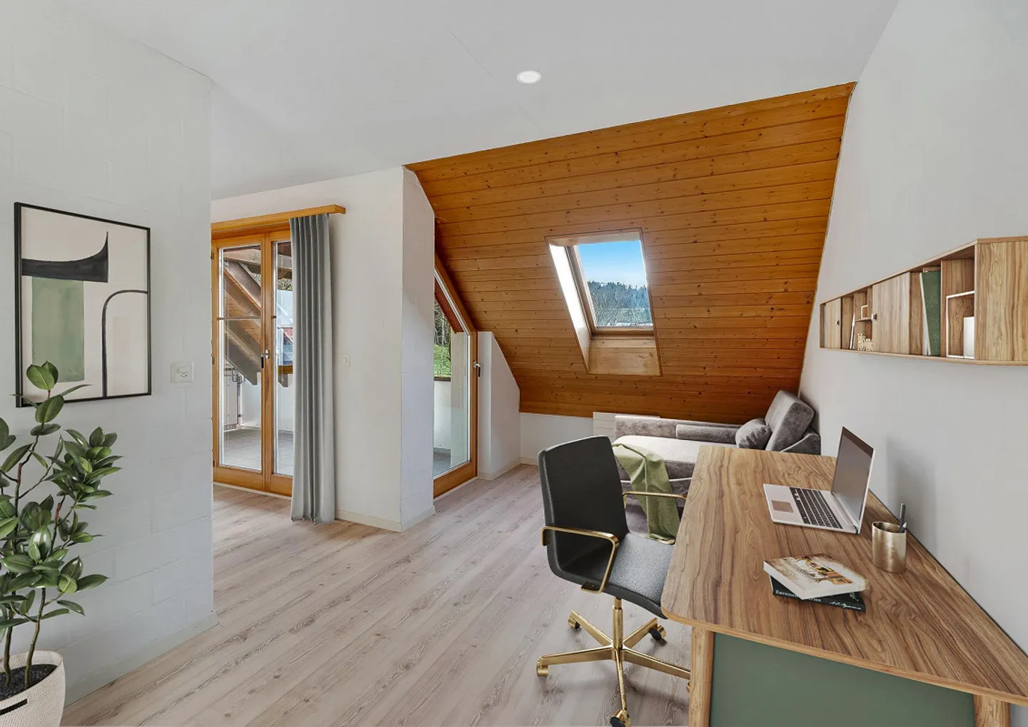 Cozy apartment with a view of idyllic greenery - Photo 2 of 4